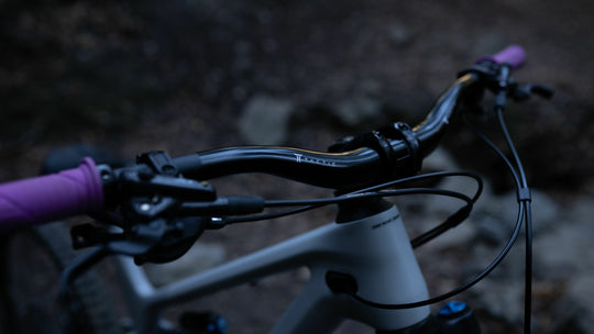 tactic mountain bike handlebar on canyon mountain bike