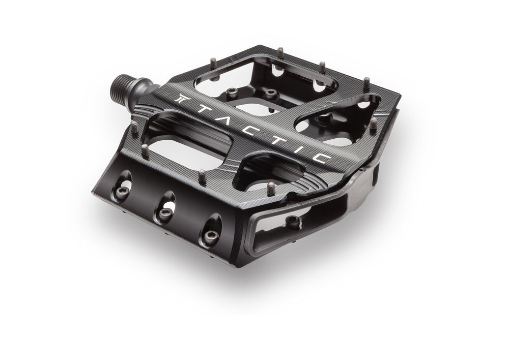 Black Tactic Air 1 Flat Pedal for Cycling